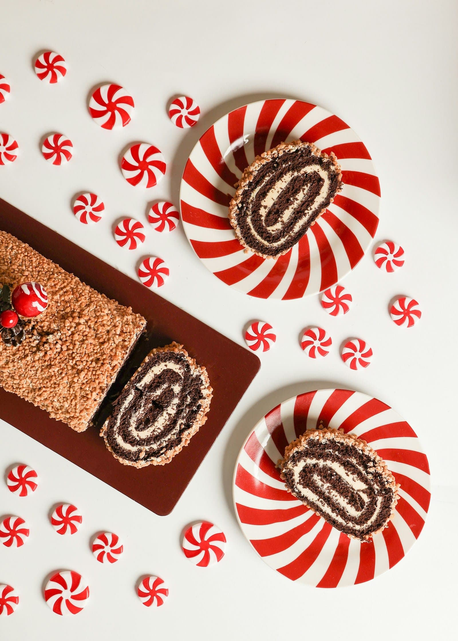 Bûche Pistache Griotte